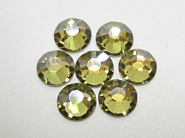 72 pcs. 20ss LIGHT TOPAZ MYSTIQUE (maxima) FLATBACK PRECIOSA Rhinestones